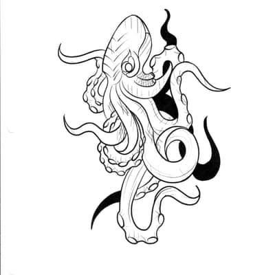 Sea flash tattoo design - Laurel MD